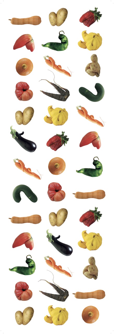 Frutas y verduras imperfectas. Fundació Espigoladors, 2019
